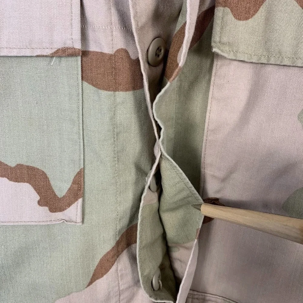 Vintage Military Desert Camo Pattern Jacket Combat‎ Utility Men's Medium
